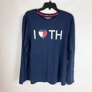Tommy Sport I Love TH T-Shirt Size 1X NWOT